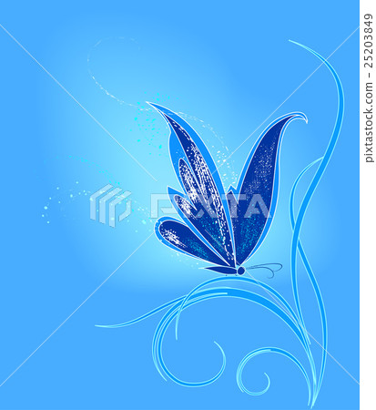 blue butterfly 25203849