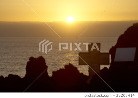 Ocean sanset view Tenerife, Canary Islands, Spain 25205414