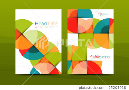 Geometric design, business annual report a4 Geometric design, business annual report a4 25205918