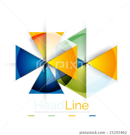 Triangle abstract background 25205962