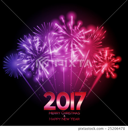 Abstract Beauty Christmas and 2017 New Year 25206478