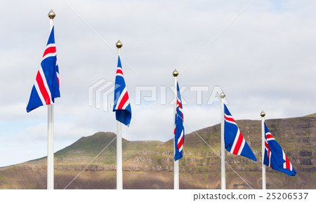 Iceland flag - flag of Iceland Iceland flag - flag of Iceland 25206537