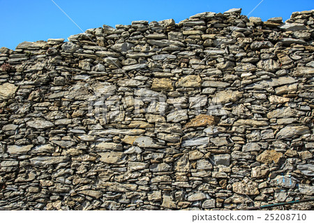 Gray stone wall Gray stone wall 25208710