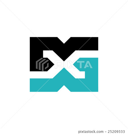 Sign of the letter X, Extreme sign  25209333