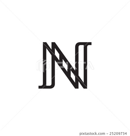 Sign the letter N Sign the letter N 25209734