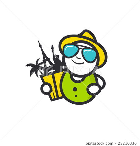 Tourist travel and landmarks sign  25210336