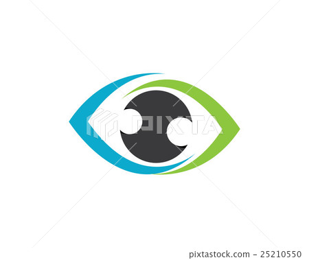 Eye care logo vector 25210550