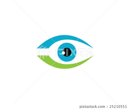 Eye care logo vector 25210551
