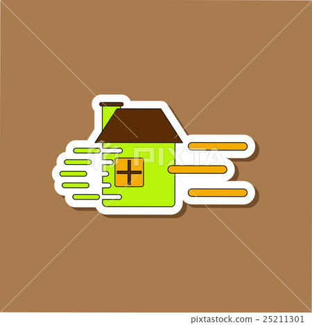 paper sticker on stylish background wind destroys paper sticker on stylish background wind destroys 25211301