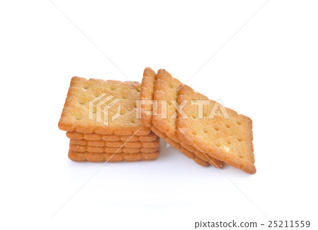 cracker on white background cracker on white background 25211559