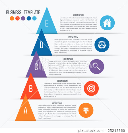 Vector arrows infographic. Template for diagram 25212360