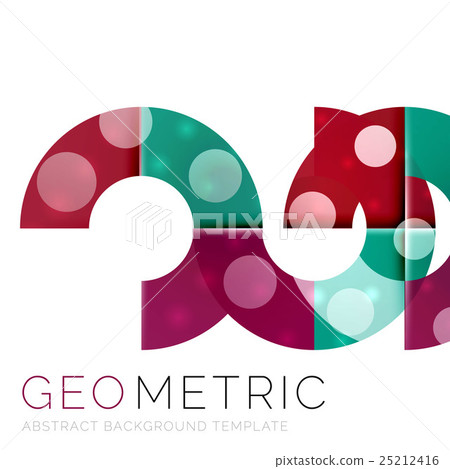 Modern abstract round shapes repititon background Modern abstract round shapes repititon background 25212416