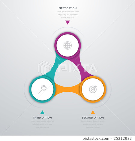 infographics three options 25212982