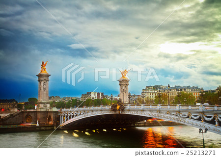 Bridge of Alexandre III,  Paris, France 25213271