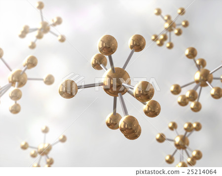 Science Atom Molecular DNA Model Structure 25214064