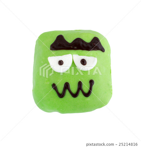 Donut with ghost concept, isolated Donut with ghost concept, isolated 25214816
