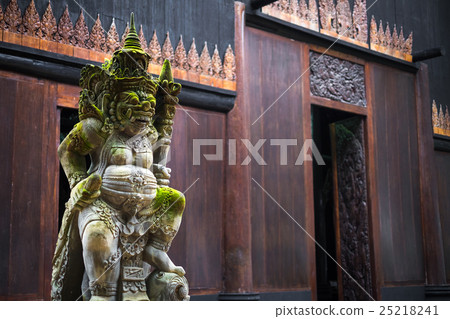 Baan dam, Thai traditional house in Chiang rai 25218241