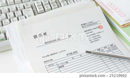 發票業務場景業務圖像辦公室賬單 25219662