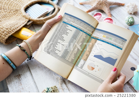 Data Information Report Statistics Strategy Concept 25221380