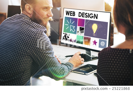 Website Design UI Software Media WWW Concept Website Design UI Software Media WWW Concept 25221868