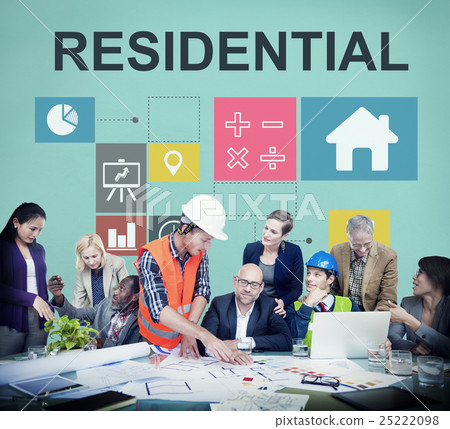 Residential Property Investment House Chart Concept 25222098