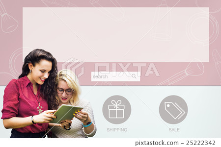 Shopping Online Buy Sale Shopahoslics Concept 25222342