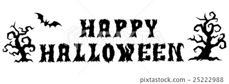 Halloween logo 4 white back 25222988