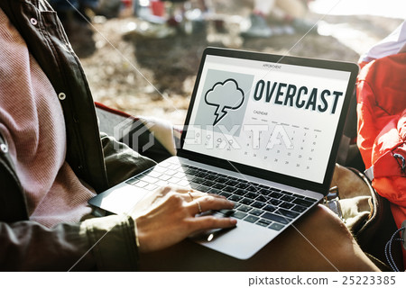 Forecast Overcast Weather Report Concept Forecast Overcast Weather Report Concept 25223385