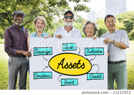 Accounting Assets Finance Money Concept 25223952