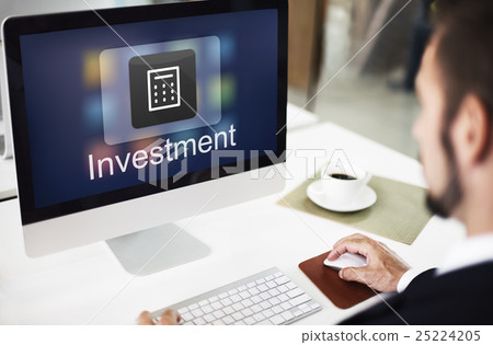 Business Banking Online Payment Financial Transaction Concept Business Banking Online Payment Financial Transaction Concept 25224205