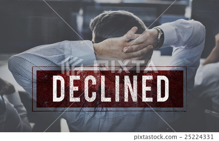 Denied Rejected Banned Failed Stamp Graphic Concept 25224331