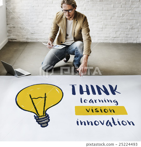 Creative Think Invention Inspiration Concept 25224493