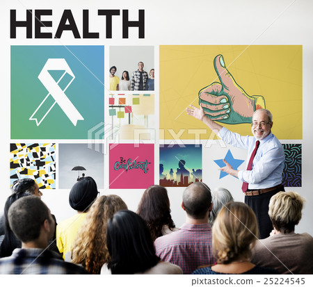 Ribbon Cure Healthcare Treatment Concept 25224545