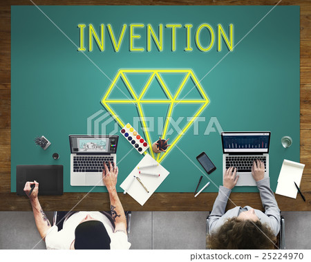Be Creative New Imagination Innovation Graphic Concept Be Creative New Imagination Innovation Graphic Concept 25224970