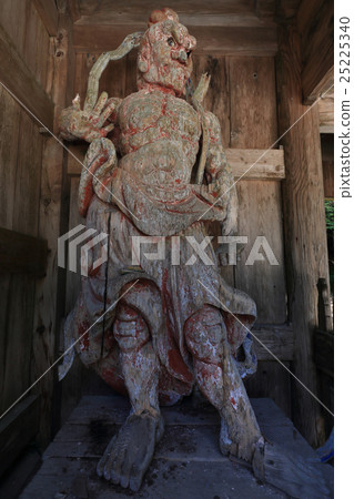 四國利他神聖的地方1號門票“Oyamadera”Nio雕像形式 25225340