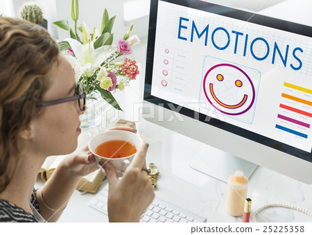 Positive Thinking Happiness Lifestyle Concept 25225358