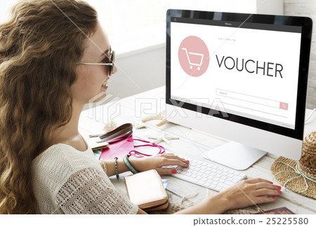 E-commerce Shop Online Homepage Sale Concept E-commerce Shop Online Homepage Sale Concept 25225580