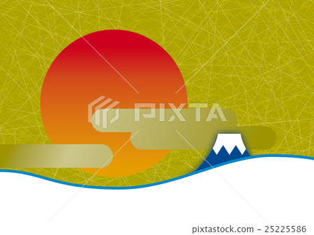 Waves and Fuji and the sun Waves and Fuji and the sun 25225586