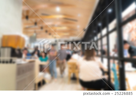 Abstract blur restaurant background Abstract blur restaurant background 25226885