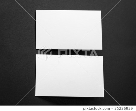 Business cards on black background . Business cards on black background . 25226939