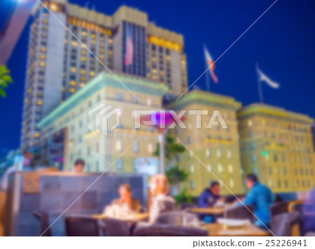 Abstract blur restaurant background . 25226941