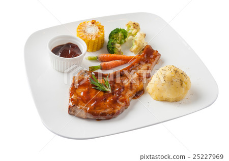 Barbecue pork chop Barbecue pork chop 25227969