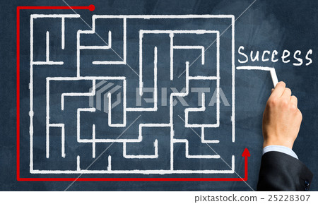 Labyrinth pattern 25228307