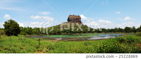The panorama of Sigiriya (Lion's rock) The panorama of Sigiriya (Lion's rock) 25228869