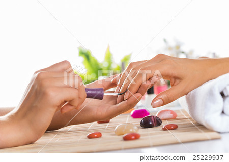Manicure procedure 25229937