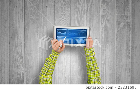 Using financial application Using financial application 25231693