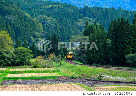 Akita inland coastal railway 25235048