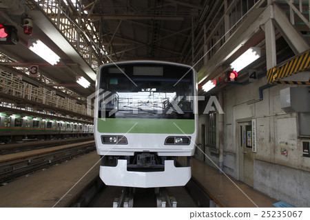 E231系列列車正在東京通用汽車中心檢查 E231系列列車正在東京通用汽車中心檢查 25235067