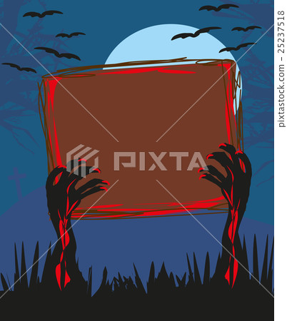 zombie hands coming out of grave card zombie hands coming out of grave card 25237518