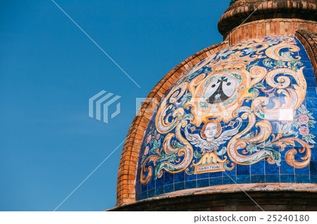 Close Up Of Moorish Revival Chapel Of El Carmen In 25240180